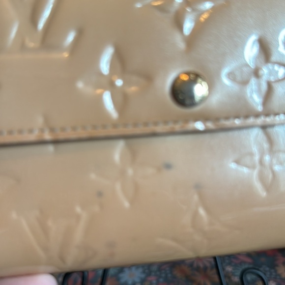 Louis Vuitton vernis long snappy Sarah wallet patent leather - Picture 3 of 10